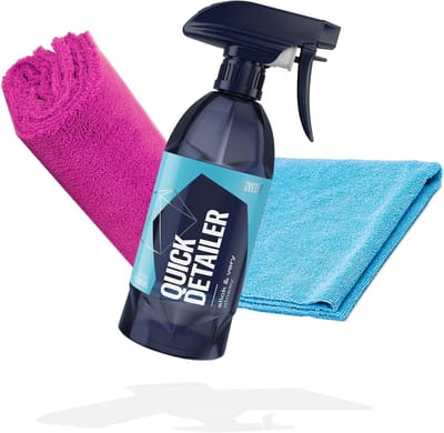 Universele Quick Detailer en Onderhoudsset voor Auto - 500 ml met Microvezeldoeken
