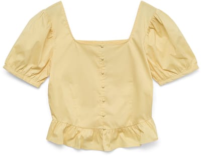 VERO MODA - VMFRIBA 2/4 SHORT TOP WVN - Dames - Blouses