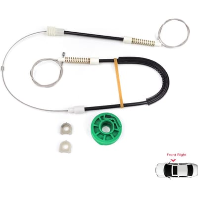 BWR5042 Kit de réparation de lève-vitre Avant Droit pour A6 C4 4A 1994-1998 100 C4 4A 4/5 Portes 4A0837462