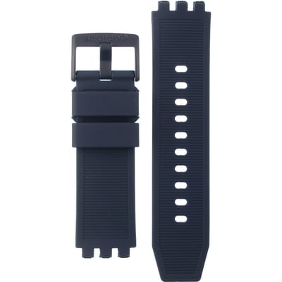 Swatch Plastic - BigBold - SB0/SO27 ASO27N110 SO27N110 Futuristic Blue Horlogeband