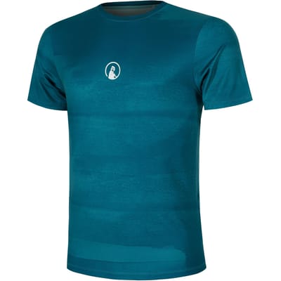 Quiet Please Create Receiver Wipe T-shirt Heren-Petrolblauw,Wit