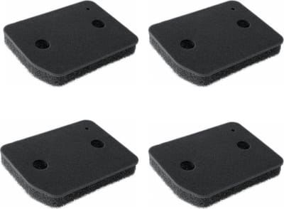 4st - Filter spons foam van condensor wasdroger droogkast alternatief geschikt voor droger Miele - 210 x 155 x 30 mm - 09164761 -9164761 -  4 stuks