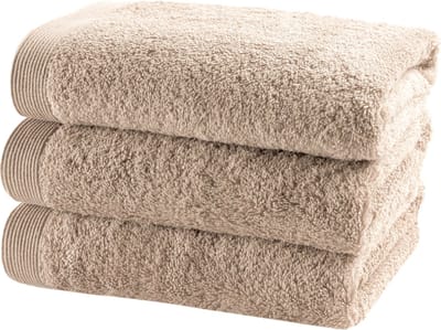 Casilin - Como - set van 3 gastendoekjes - 30x50 - Beige