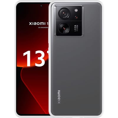 Just in Case Xiaomi 13T (Pro) Siliconen (TPU) Hoesje Transparant