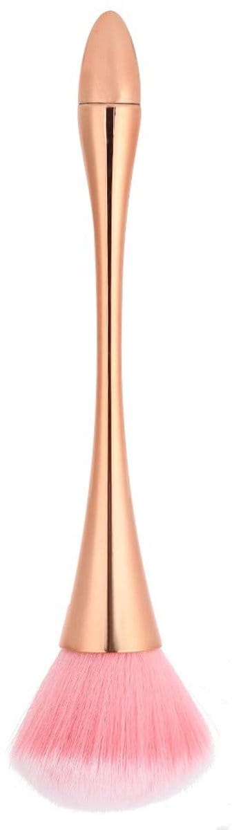 Golden crown - Nagelstofborstel - Nagelart - Multifunctioneel - Groot formaat - Make-up poeder - Zachte synthetische vezels - Geschikt voor nagelverzorg...