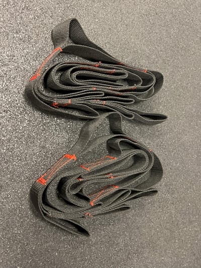 ATILIM 10-Chain Straps- Lifting Straps - Weightlifting Straps - Gym - Fitness, Powerlifting, CrossFit & Krachttraining - Workout - Deadlift Straps - Lift Haak