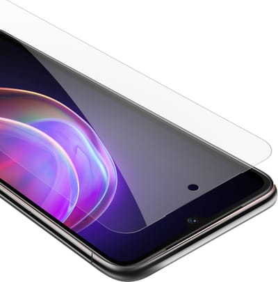 Cadorabo Screenprotector geschikt voor Vivo V21 4G / 5G - Pantser film Beschermende film in KRISTALHELDER Geharde (Tempered) display beschermglas in 9H hardheid met 3D Touch