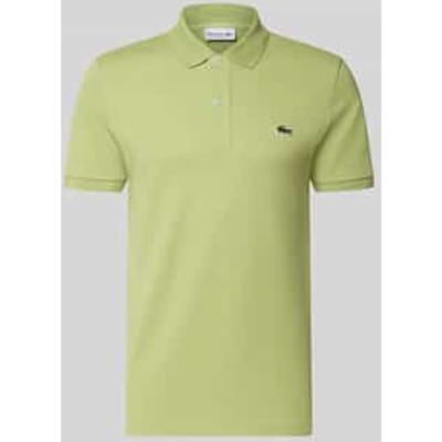 Polo Shirt Korte Mouw Lacoste Poloshirt Pique Groen