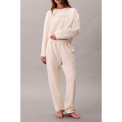 Calvin Klein Quilted Jogger Ivory Größe: XS | Jogginghosen Outlet | Damen | Weiß