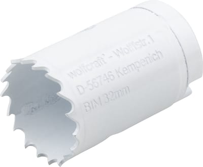 wolfcraft - Gatenzaag 32mm Boorkroon BiM - Inzetstuk - 3768000