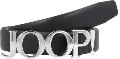 Joop! Riem leer - Dames - 70 cm - black-silver