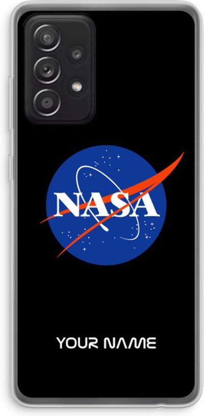 Gepersonaliseerd - Case Company® - Hoesje geschikt voor Samsung Galaxy A52s 5G hoesje - NASA - Soft Cover Telefoonhoesje - Bescherming aan alle Kanten en Schermrand