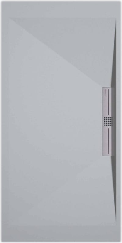 Sanifun douchebak Stone Side Gray 7035 Smooth 1200 x 700 S