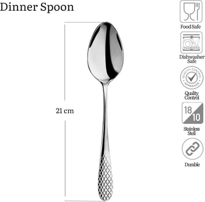 Wilmax - England Eetlepel - 21 cm - Roestvrij Staal - 1 stuk