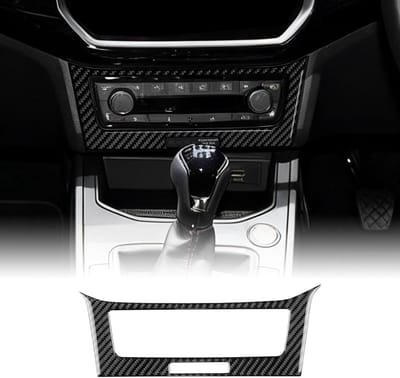 Koolstofvezel middenconsole paneel voor Seat Ibiza 6F (2018-2025) - Interieuraccessoires en decoratieve stickers