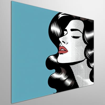 Kunstprint | Wanddecoratie | Dibond | 40 × 40 cm