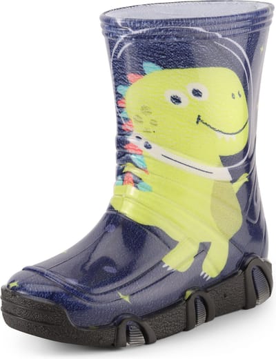 Ladeheid Kinder Regenlaarzen - Jongens Meisjes Antislip Zool - PVC - LA-ZT-Szuwarek2021BW - Monster-47 - 31/32