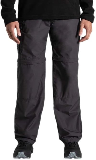 Craghoppers Kiwi Converteerbare Broek Zwart 38 / Long Man