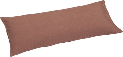 Yumeko kussensloop gewassen linnen klei roze 40x80 - Biologisch & ecologisch - 1 stuk