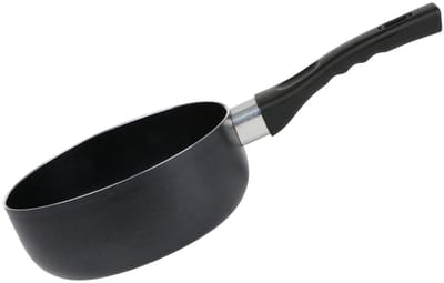 Alpina Kookpan 16,5 cm – Inductie Pan – RVS – Sauspan Geschikt voor Alle Warmtebronnen – PFOA Vrij - Vaatwasserbestendig