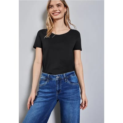 Basic Shirt in effen kleur