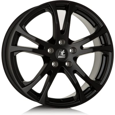 Aluminium velg 16 inch ITWHEELS Michelle 5x114,3 6,5J ET45, Kleur Zwart Matt
