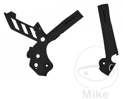 Polisport Ktm Sx/sx-f/xc/xc-f 11-15 Exc/exc-f/xc-w/xcf-w 12-16 Framebeschermer Zwart