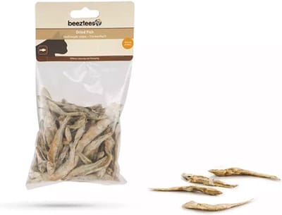 kattensnack beeztees gedroogde visjes -100 gr - lekker en 100% natuurlijk. als aanvullende snack of verwenneriij