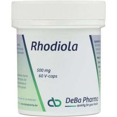 Deba Pharma Rhodiola Extract 60 Plantaardige Capsules