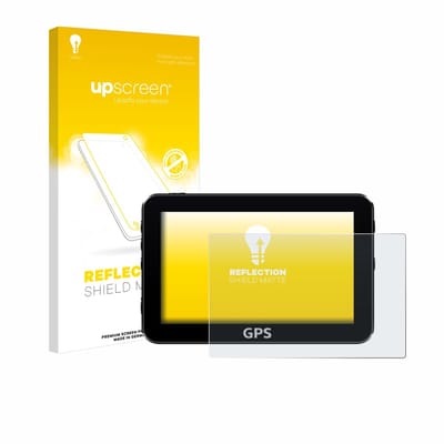 upscreen - Screenprotector voor Navigatie en GPS met 7 inch-scherm [154.8 mm x 87 mm, 16:9] - Folie Beschermfolie anti glare matte