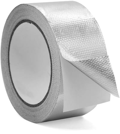 Aluminium tape voor hoge temperaturen, waterdicht en zelfklevend, 5 cm x 20 m, ideaal voor pijpleidingen en auto-onderdelen