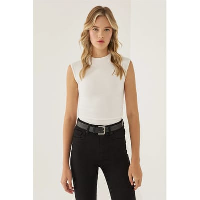 Rimpeld Jersey Top