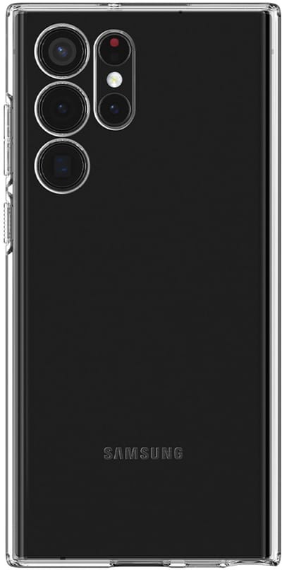 Spigen Liquid Crystal Hoesje Geschikt voor Samsung Galaxy S22 Ultra Transparant