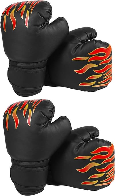 Kinder Bokshandschoenen - Vechtsport Handschoenen - Sport Training - Ademende Voering - 21x14x5 CM - Diverse Kleuren