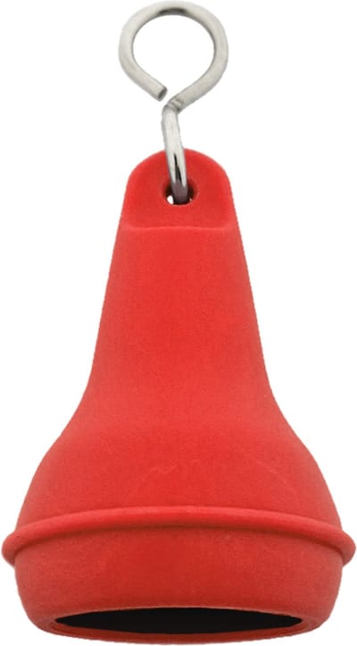 CombiCraft Hotel sleutelhanger Mayfair met open onderkant 41x70mm rood - 5 stuks