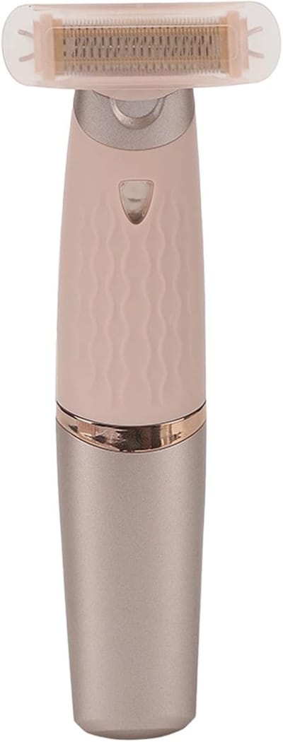 Elektrische Ladyshaver - Ontharingsapparaat - Huidverzorging - Veilig en Zacht - 17 x 11 x 4 cm - Wit