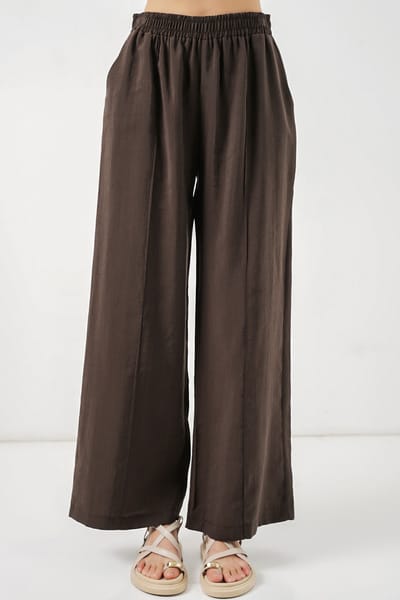 Wijdere Broek met Elastische Taille