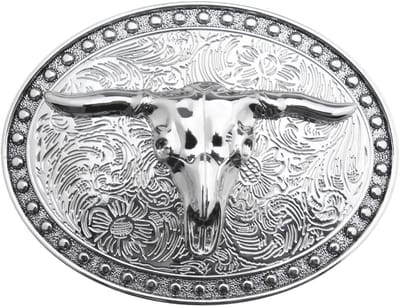 Dailygoods - Western Belt Buckle - Retro Cowboy Buckle - Perfect voor Casual Outfit - Unisex - Sterke en Comfortabele Materialen - Geschikt voor 3.8-4...