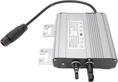 Zonne-omvormer - Netkoppeling PV - Energie opwekken - MPPT tracking 99% - 600W uitgang - Zilver