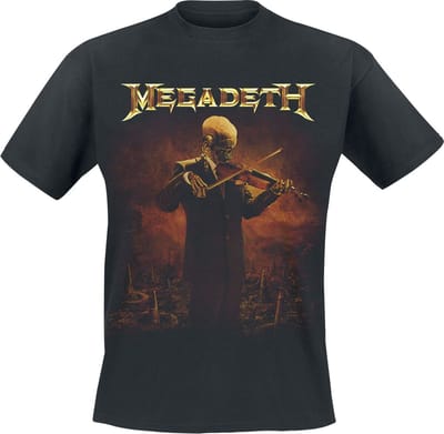Megadeth T-shirt - Symphony For Destruction - S tot XXL - voor Mannen - zwart