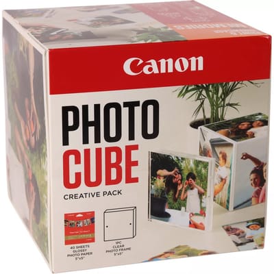 Canon PP-201 - Glänzend - orange - 130 x 130 mm 40 Blatt Fotopapier - für MAXIFY GX5550, GX6550, PIXMA TR150, TS5350, T