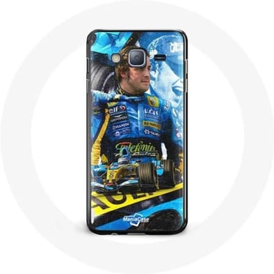 Case voor Samsung Galaxy J5 Formule 1 Fernando Alonso F1 wereldkampioen
