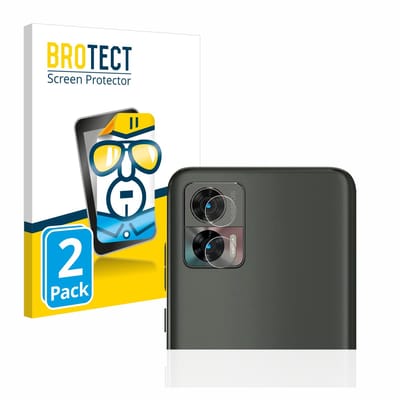 BROTECT - Screenprotector voor Motorola Edge 30 Neo (ALLEEN Camera Lens) - Folie Beschermfolie transparant 2 Stuks