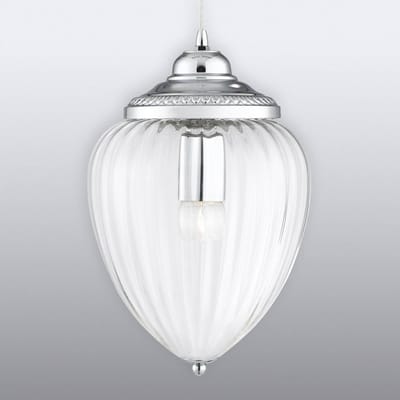 Searchlight Glazen hanglamp Pendants met groeven
