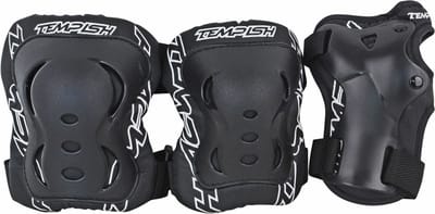 Tempish - Fid - Skatebescherming - 3-pack - Volwassenen - Zwart - M