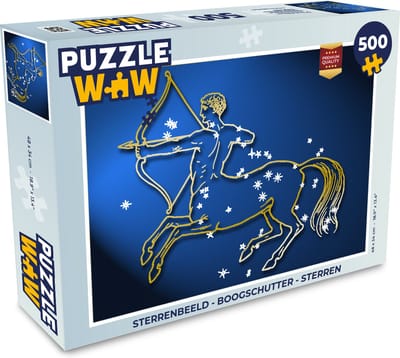 Puzzel Sterrenbeeld - Boogschutter - Sterren - Legpuzzel - Puzzel 500 stukjes