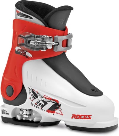 Roces - Idea Up Skischoenen - 16.0-18.5 (25-29) - Wit/rood/zwart
