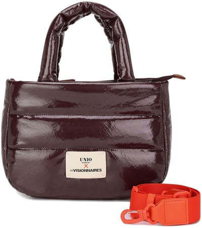 LES VISIONNAIRES Unio Cortina Schoudertas S 30 cm - Dames - chianti