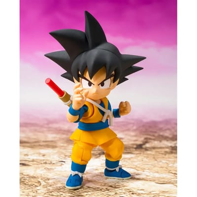 Bandai Tamashii Nations Dragon Ball Daima S.H.Figuarts Action Figure Son Goku Mini 7 cm Action Figuur
