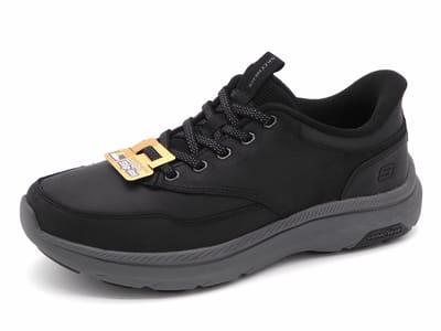 Skechers Pollard Brax Slip - Sneakers - Ins Heren Instapper - 205338 BLK Zwart